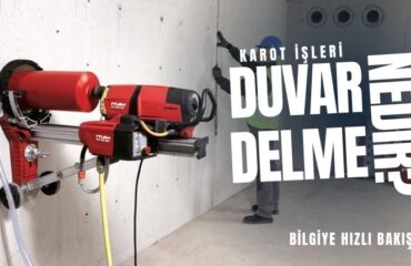 duvar delme hizmeti